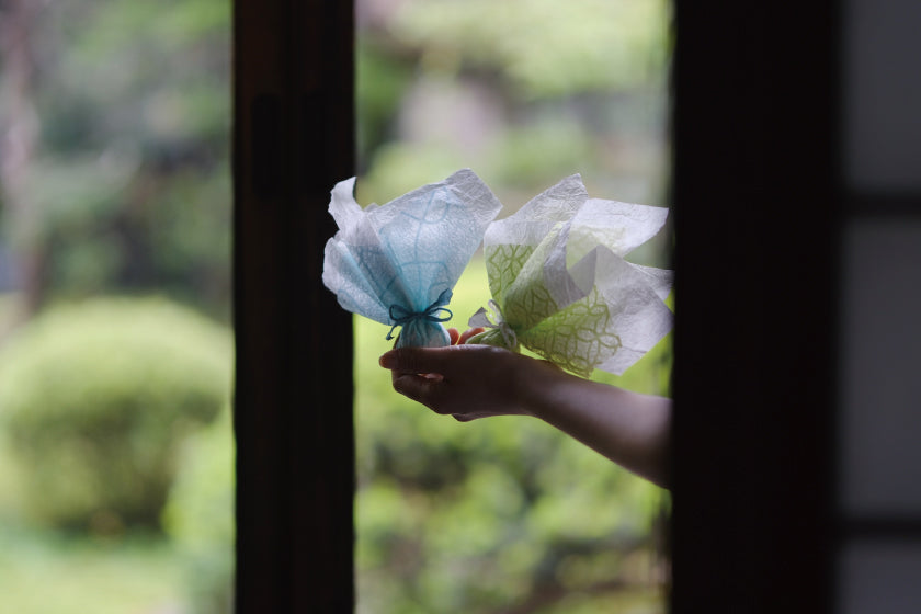 香るおひねり包み 巾着セット販売